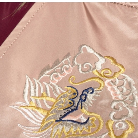 Alpha Industries Reversible Souvenir Limited Edition Eagle Japan Jacket Size XS - Picture 6 of 15